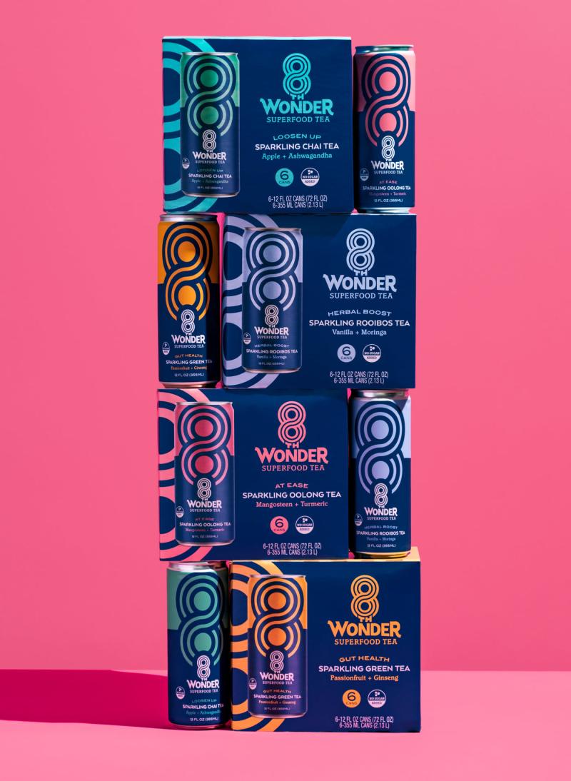 8th Wonder Tea Launches on Amazon with Sparkling Green, Chai